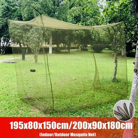 Portable Large Green Camping Mosquito Fly Net Indoor Outdoor Netting ...