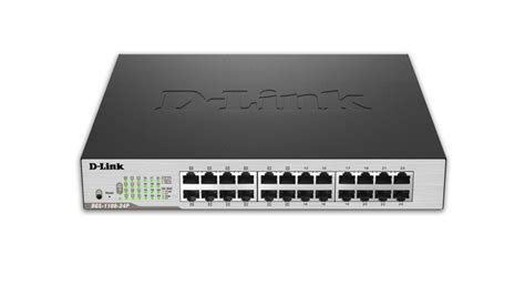 D Link Smart Managed 24 Port Gigabit PoE Switch DGS 1100 24P D Link