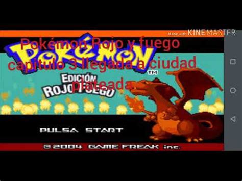 Pokémon Rojo y fuego capitulo 3 llegada a ciudad plateada YouTube