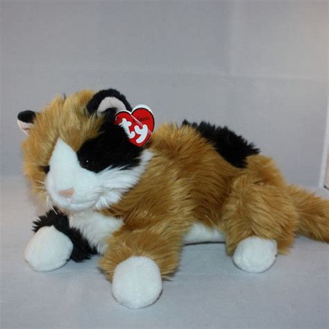 2000 Ty Classic Carley The Calico Cat Stuffed Plush Calico Cat