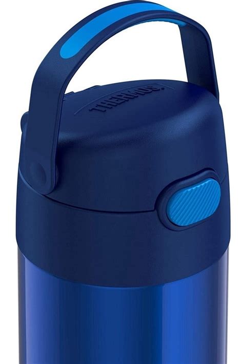 Garrafinha T Rmica Thermos Funtainer Azul Ml Frete Gr Tis