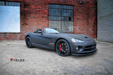 Dodge Viper On Velos S3 6 Lug 1 Pc Forged Wheels Velos Designwerks