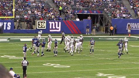 Jets Vs Giants Preseason 2013 Clip 7 Youtube