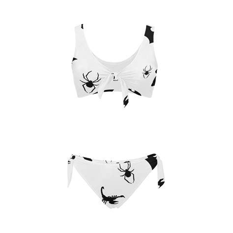 HalloweenCritters Bow Tie Front Bikini Swimsuit Model S38 ID D6389134