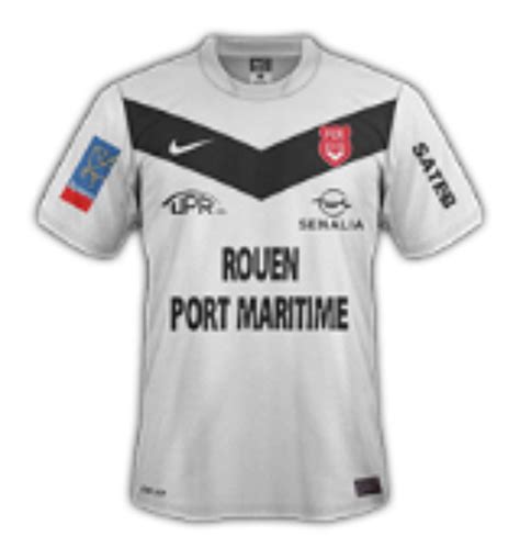 Tercera Camiseta FC Rouen 1899 2012 13