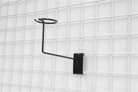 Gridwall Hat Display Black Detroit Store Fixture Co Custom Made Slatwall And Slatwall Units