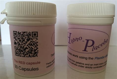 Placebo Capsules Red Philip Braham Hypnotherapy