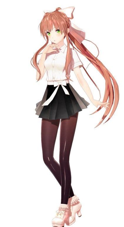 Casual Monika Ddlc Cute Games Best Games Manga Girl Anime Girls