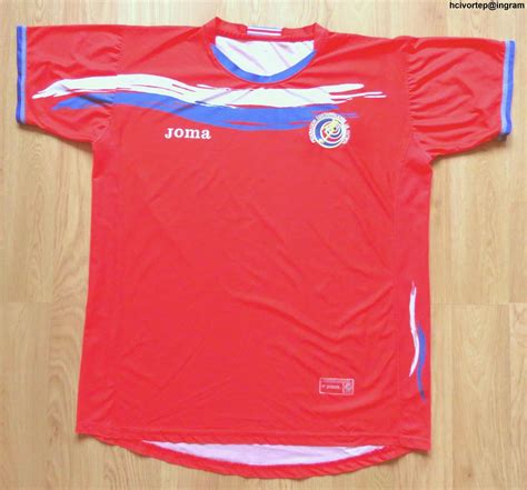 Costa Rica Home football shirt 2006 - 2007. Added on 2007-11-05, 13:40