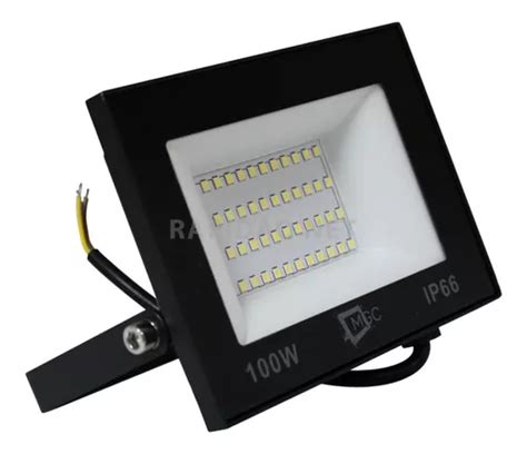 Foco LED de 100 W impermeable IP66 blanco frío MercadoLibre