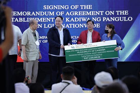 Moa Signing Kadiwa Ng Pangulo July Official Portal Of The