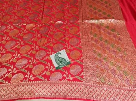 Hamna Silk Embroidered Banarasi Handloom Khaddi Pure Chiffon Georgette