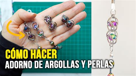 DIY BISUTERÍA Argollas de acero utilizadas como accesorio YouTube