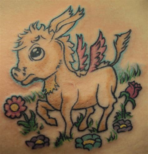 Donkey tattoo by JustinWinterdesign on DeviantArt