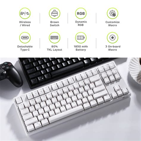 Rk Royal Kludge Rk Sink G Rgb Mechanical Keyboard Wireless G