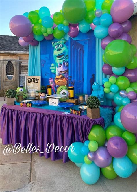 Monster University Birthday Monster Inc Party Monster St Birthdays