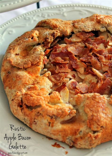 Jo And Sue Rustic Apple Bacon Galette