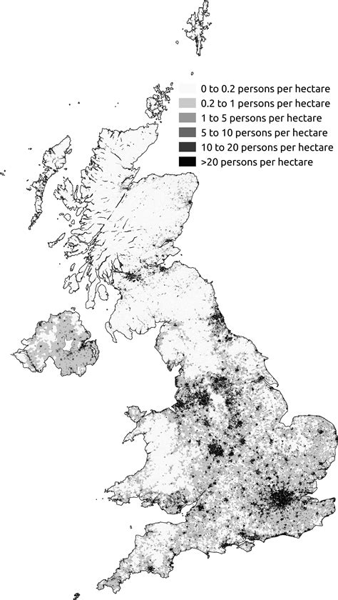 Population Density Map of the UK [3531x6258] : r/MapPorn