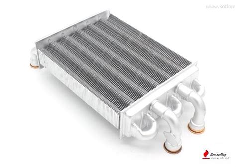 Теплообменник битермический Baxi Main Four 18 кВт, Westen Quasar D 24F ...