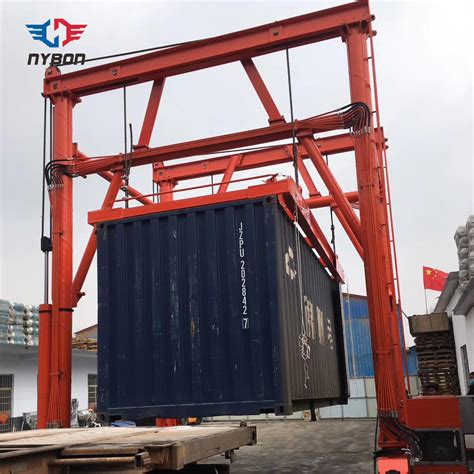 Container Handling Equipment Gantry Crane for 20FT Container - Container Gantry Crane and ...