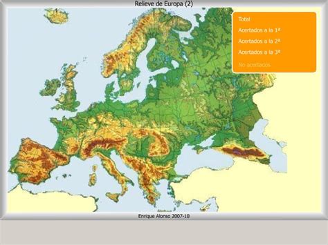 Cole Y Ciencia Mapa F Sico De Europa