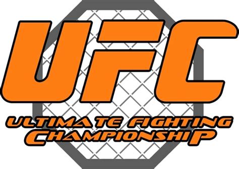 Logo Art Ufc Logo Png - UFC Logo Octagon Wall Bar Mirror - Plains all ...