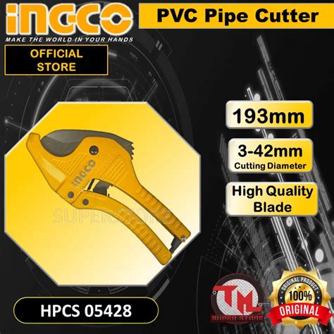 Ingco Pvc Pipe Cutter Hpcs Tm Ss Lazada Ph