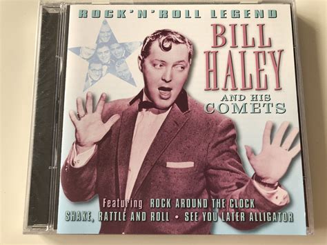 Bill Haley And His Comets ‎ Rock N Roll Legends Audio Cd 2001 Released In Uk Rock