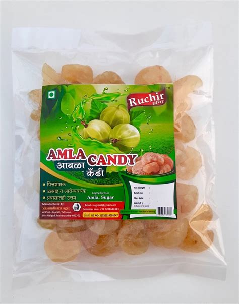 Sweet Brown Ruchir 200gm Amla Candy Packaging Type Packet At Rs 25