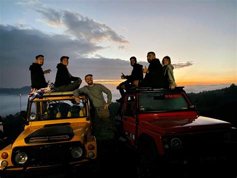 Mount Batur All Inclusive Sonnenaufgangs Jeep Schwarze Lava Tour