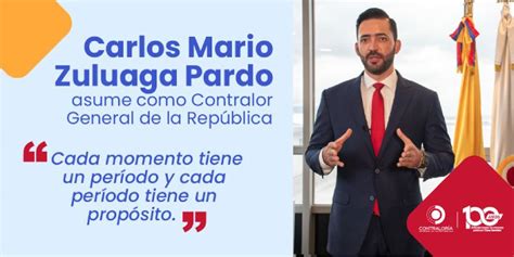 Carlos Zuluaga asumió el cargo de contralor general de la República