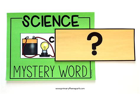 Science Word Wall Ideas - Primary Theme Park