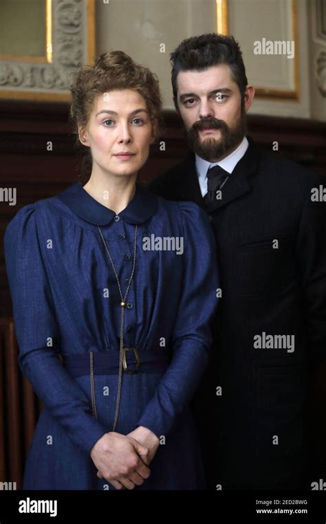 ROSAMUND PIKE and SAM RILEY in RADIOACTIVE (2019), directed by MARJANE ...