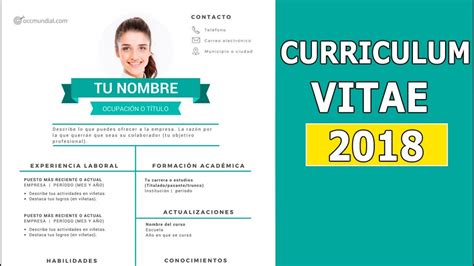 Ejemplo De Como Hacer Un Curriculum De Trabajo Curriculum Vitae Idea 2022