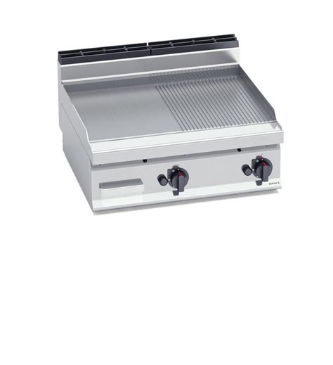 Gas Griddle Smooth Compound Plate Counter Top