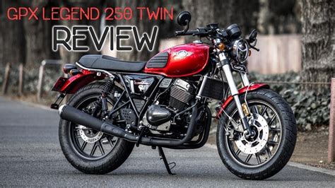 Trên Mông Gpx Legend 250 Twin Mẫu Cafe Racer đốn Tim Phái Nữ Youtube