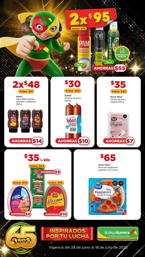 Folleto Bodega Aurrera ofertas al 18 de julio 2023