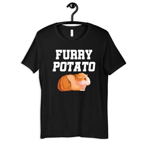 Guinea Pig Shirt Furry Potato Funny Guinea Pigs T Shirt Etsy