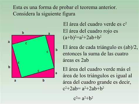 El Teorema De Pitagoras Ppt Descarga Gratuita