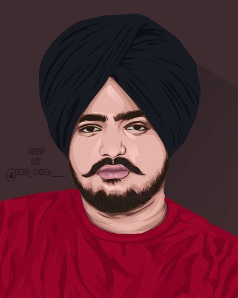 Sidhu Moose Wala Vector Art