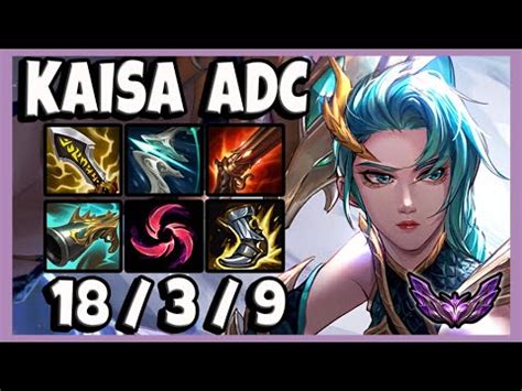 Kaisa Vs Sivir Adc Korea Master Patch Youtube