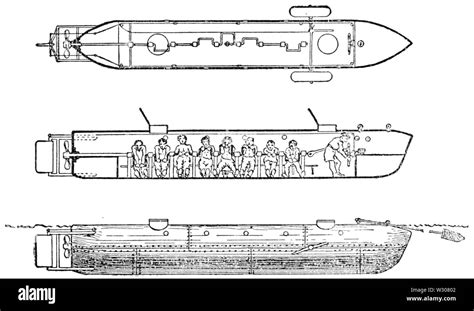 Confederate Submarine Cut Out Stock Images And Pictures Alamy