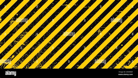 Industrial background warning frame grunge yellow black diagonal ...