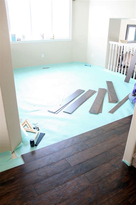 Our Modern Homestead: DIY: Laminate wood flooring project!