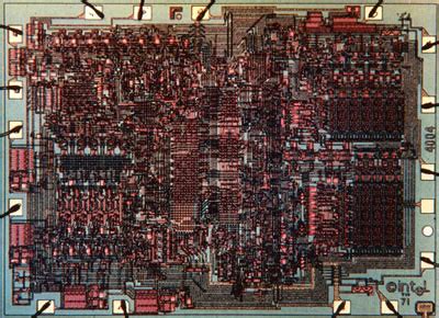 Intel 4004 - the First Microprocessor from 1971