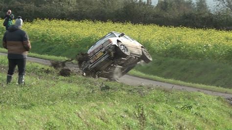 Rallye Pays Du Lin Crashes Mistakes Youtube