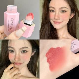 Gege Bear Color Liquid Blush Naturally Nude Liquid Blush Soft Mist Blush Brightening Matte