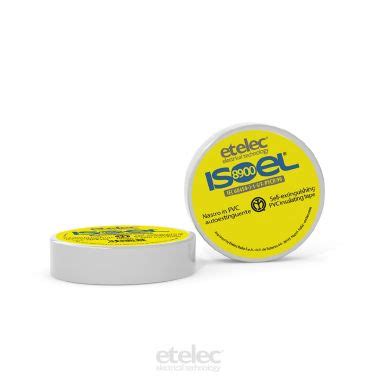 Etelec NA4419 Nastro Adesivo Isolante In PVC Certificato IMQ 19 Mm