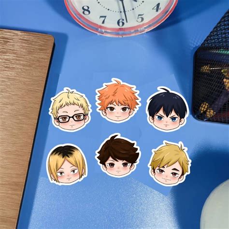 Jual Sticker Anime Terlengkap Stiker Haikyuu Hinata Kageyama