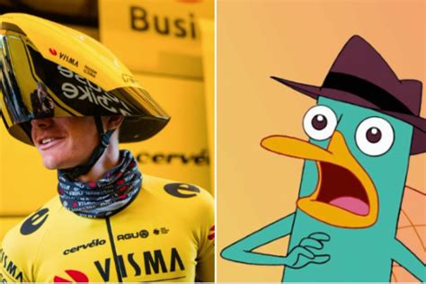 Los Memes Del Casco De Crono Viral Del Visma De Jonas Vingegaard Foto